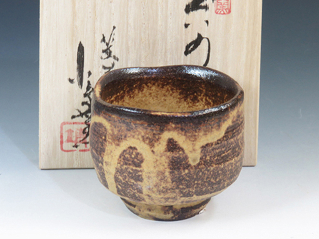 Koito-Yaki (Gifu) Japanese sake cup (guinomi) 4KOI0071
