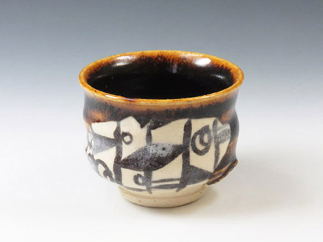 Doi Masafumi-Kobo (Shiga) Japanese sake cup (guinomi) 5KIN0001