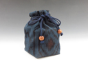 photo Japanese sake cup carrying pouch (Japanese classic pattern)