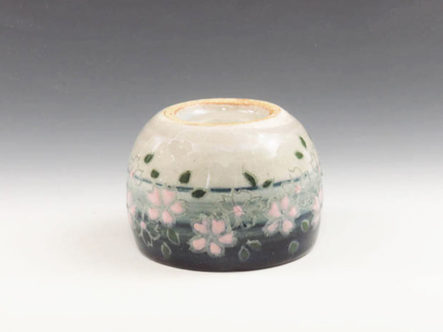 Goten-Yaki (Yamagata) Toshyu-Gama Japanese sake cup (guinomi)  1GOT0015