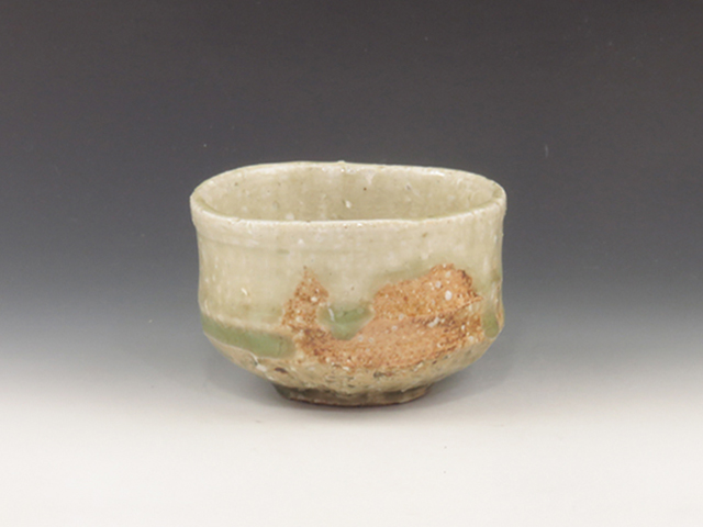 Iga-Yaki (Mie) Jyozan-Gama Japanese sake cup (guinomi) 4IGA0136
