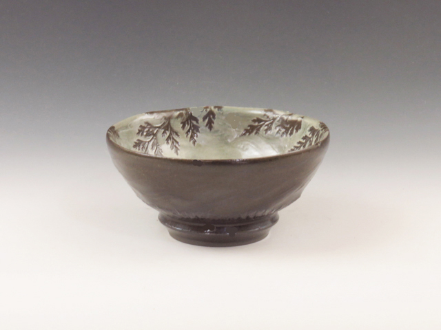 Hita-Yaki (Oita) Hita-Yaki Japanese sake cup (guinomi) 8HID0013