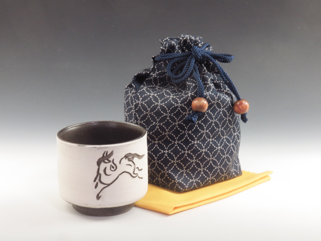 sake cup carrying pouch