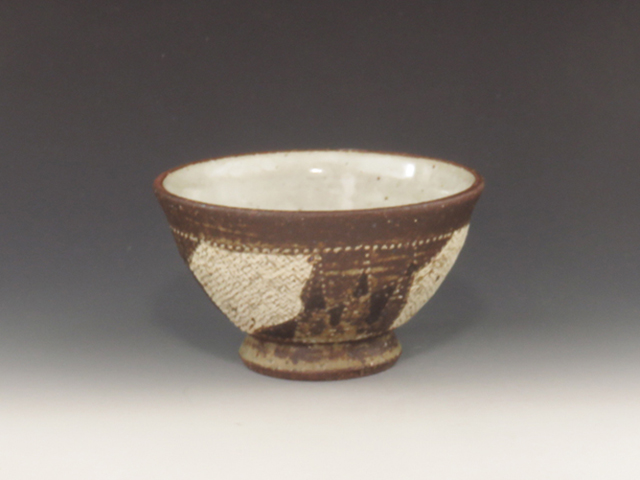 Satsuma-Yaki (Kagoshima) Hayase-Gama Pottery Sake cup 8SAT0033