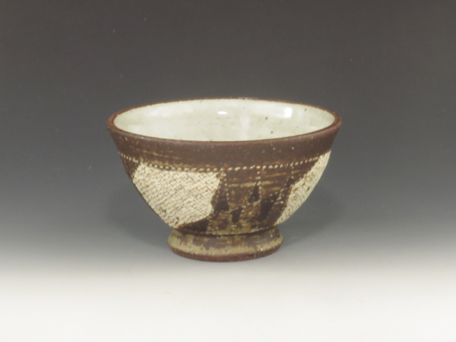 Satsuma-Yaki (Kagoshima) Hayase-Gama Pottery Sake cup 8SAT0033