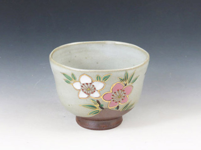 Kyo-Yaki (Kyo) Kyoga-Gama Pottery Sake cup 5KYO0042