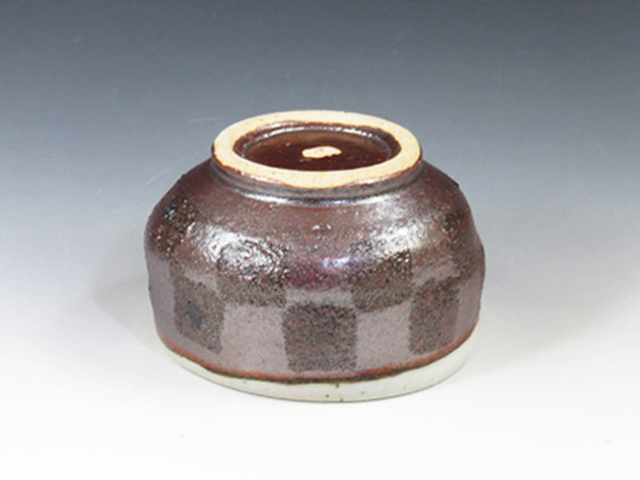 Ikazuchi-Gama (Miyagi) Japanese sake cup (guinomi) 1TOH0009