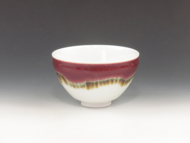 Arita-Yaki (Saga) Sinemon-Gama Porcelain Sake cup 8ARI0036