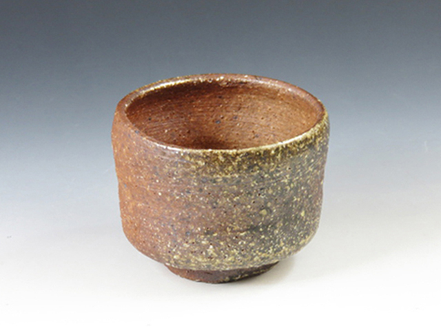 Gyojin-Gama (Nagano) Pottery Sake cup 3SHI0001