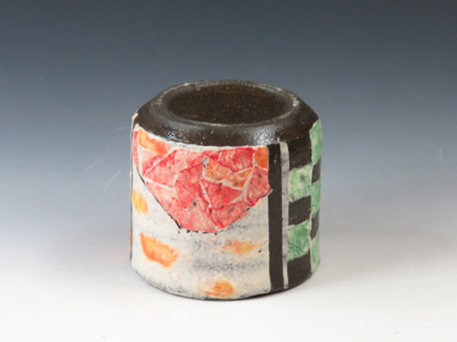 Minori-Yaki (Niigata) Pottery Sake cup 3MNO0014