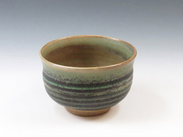Takatori-Yaki (Fukuoka) Eimanji-Gama Pottery Sake cup 8TAK0015