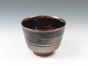 photo Takatori-Yaki (Fukuoka) Hekizan-Gama Pottery Sake cup 8TAK0019