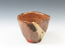 photo Sakatsu-Yaki (Okayama) Kabutoyama-Gama Pottery Sake cup 6SAK0005