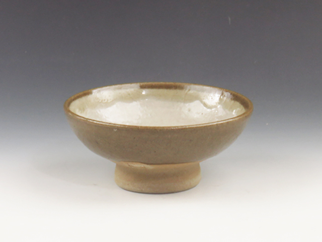 Anchi-Yaki (Niigata) Hatano-Gama Pottery Sake cup 3ANC0001