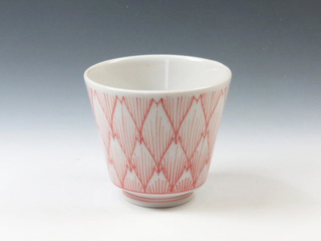 Imari-Yaki (Saga) Taisen-Gama Porcelain Sake cup 8IMA0046