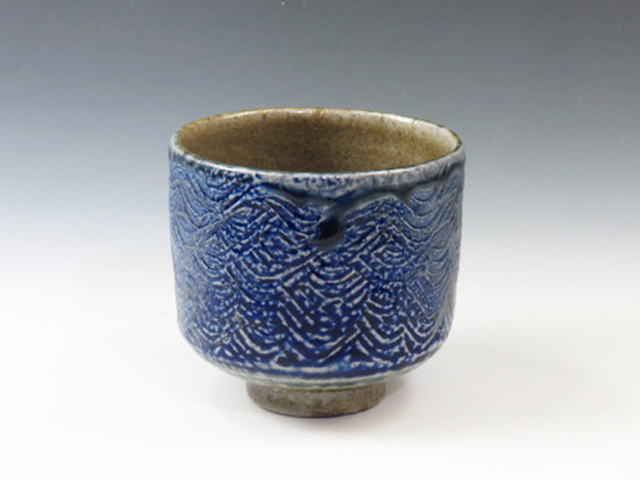 Sanou-Yaki (Miyazaki) Shoraku Toen Pottery Sake cup 8SAN0001