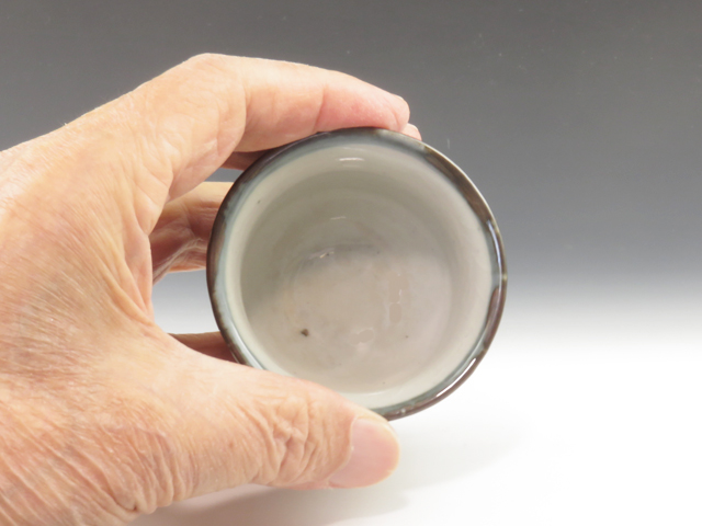 Sodeshi-Yaki (Shimane) Sodeshi-Gama Pottery Sake cup 6SOD0003