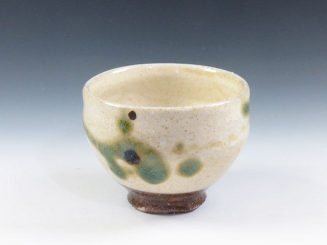 Shigaraki-Yaki (Shiga) Craft K Japanese sake cup (guinomi) 5SHI0062
