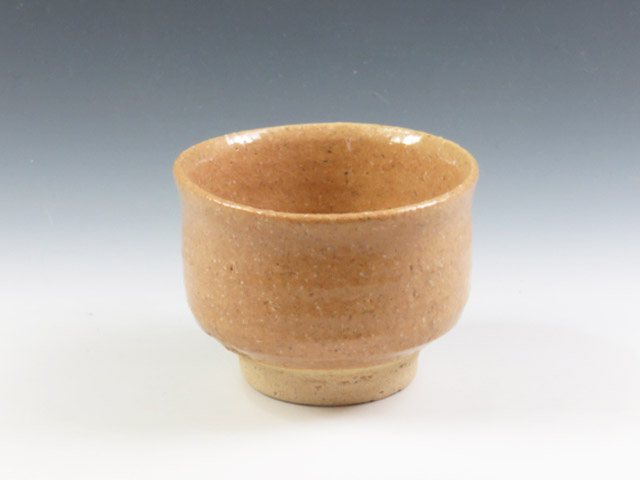 Miyajima-Yaki (Hiroshima) Keisai-Gama Japanese sake cup (guinomi) 6MIY0004