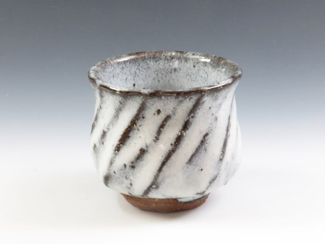 Hagi-Yaki (Yamaguchi) Igarashi-Gama Pottery Sake cup 6HAG0109