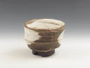 photo Shinjohigashiyama-Yaki (Yamagata) Yahei-Gama Pottery Sake cup 1SHI0010