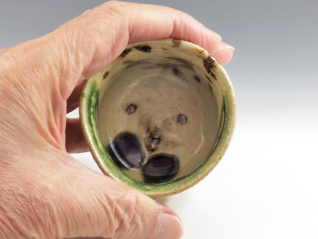 Mino-Yaki (Gifu) Shyuho Pottery Sake cup 4MIN0087