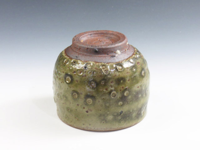 Mikamo-Yaki (Tochigi) Konara-Gama pottery Sake cup 2MIK0007