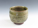 photo Mikamo-Yaki (Tochigi) Konara-Gama pottery Sake cup 2MIK0007