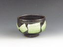 photo Kutani-Yaki (Ishikawa) Suiko-Gama pottery Sake cup  3KUT0051