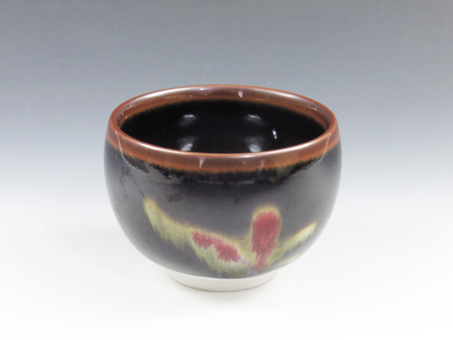 Arita-Yaki (Saga) Shinemon-Gama porcelain Sake cup 8ARI0062