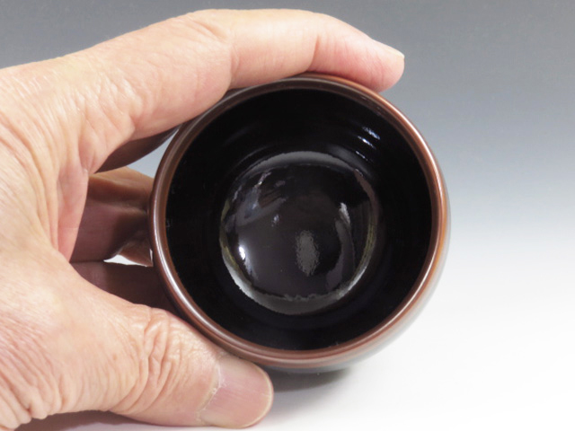 Arita-Yaki (Saga) Shinemon-Gama porcelain Sake cup 8ARI0062