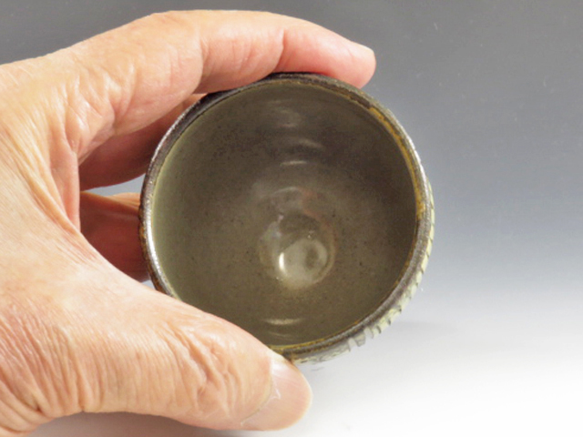 Shimotsuke-Gama (Tochigi) Shimotsuke-Gama Pottery Sake cup 2KAN0014