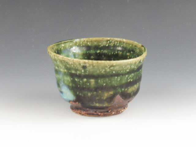 Mino-Yaki (Gifu) Keizan-Gama Pottery Sake cup 4MIN0095