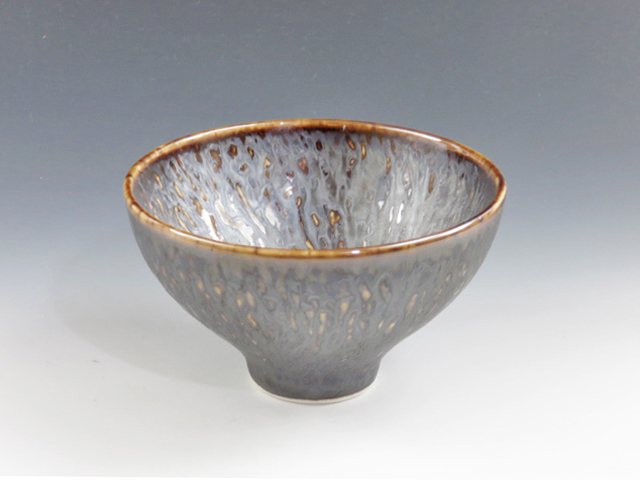 Mino-Yaki (Gifu) Kakure-Gama Pottery Sake cup  4MIN0091