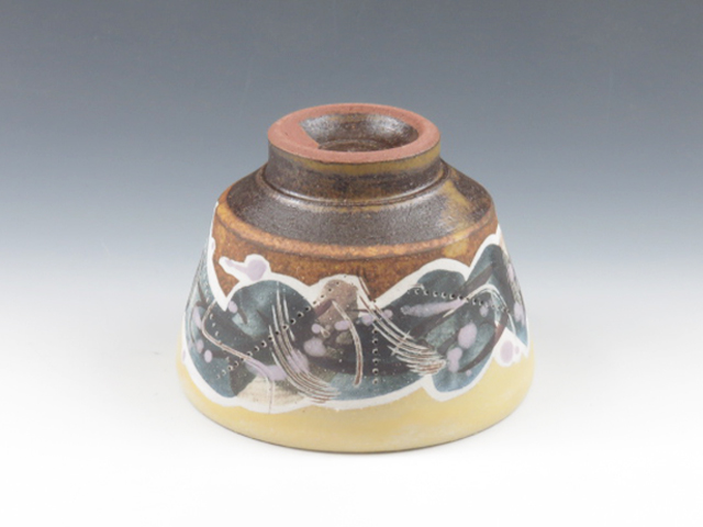 Mashiko-Yaki (Tochigi) Osamu Watanabe Pottery Sake cup  2MAS0083