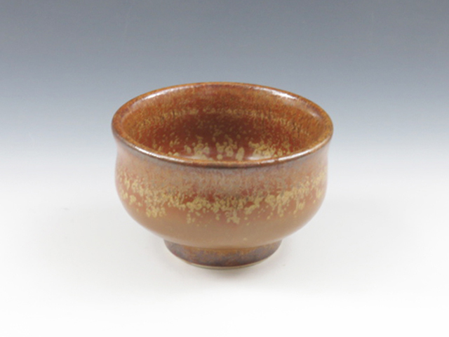 Koisago-Yaki (Tochigi) Ichikawa-Gama Pottery Sake cup 2KOI0017