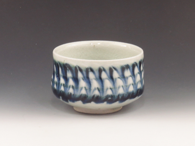 Seto-Yaki (Aichi) Inayama-Toen Pottery Sake cup 4SET0086