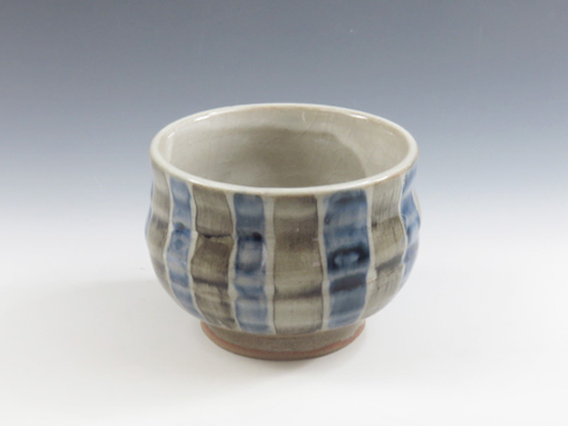 Oborisoma-Yaki (Fukushima) Asakano-Gama Pottery Sake cup 1OBS0100