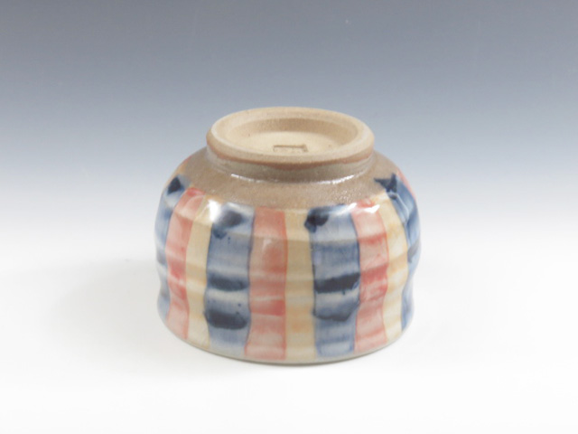 Oborisoma-Yaki (Fukushima) Asakano-Gama Pottery Sake cup  1OBS0098