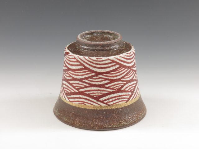 Kyo-Yaki (kyoto) Reiko Ogawa Pottery Sake cup 5KYO0062