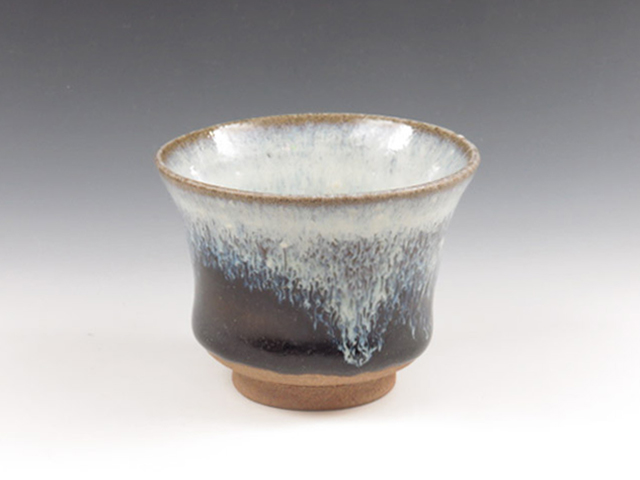 Karatsu-Yaki (Saga) Kofuku Tobo  Pottery Sake cup 8KAR0062