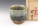 photo Karatsu-Yaki (Saga) Sugitani-Gama Pottery Sake cup 8KAR0073