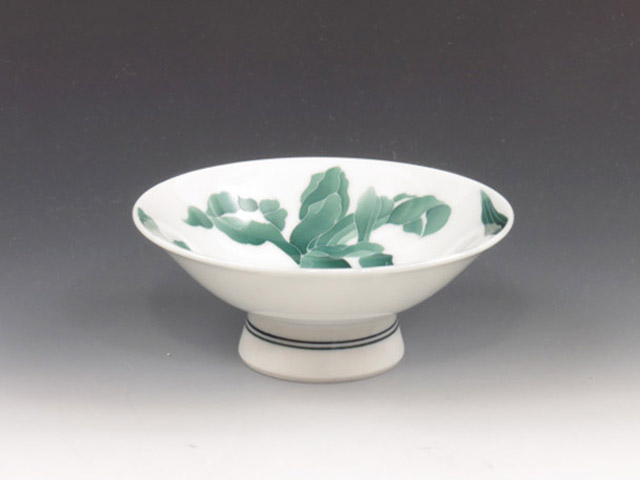 Imari-Yaki (Saga) Ranzan-Gama Porcelain Sake cup 8IMA0052