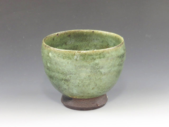 Mikamo-Yaki (Tochigi) Konara-Gama Pottery Sake cup 2MIK0006