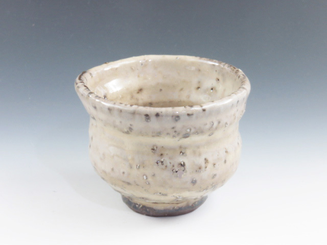 Tsugano-Yaki (Tochigi) Daichi-Gama Pottery Sake cup  2TUG0006