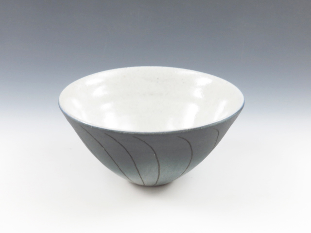 Mashiko-Yaki (Tochigi) Osamu Watanabe Porcelain Sake cup 2MAS0082