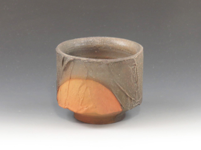 Bizen-Yaki (Okayama) Noriyasu Takezaki Pottery Sake cup 6BIZ0109