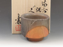 photo Bizen-Yaki (Okayama) Noriyasu Takezaki Pottery Sake cup 6BIZ0109