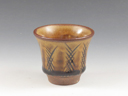 photo Tokoname-Yaki (Aichi) Katsushi-Gama Pottery Sake cup 4TOK0065