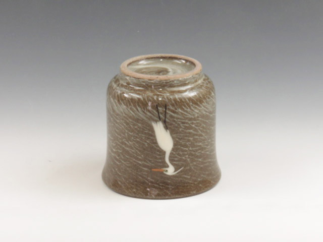 Utsutsugawa-Yaki (Nagasaki) Gagyu-Gama Pottery Sake cup 8UTU0058